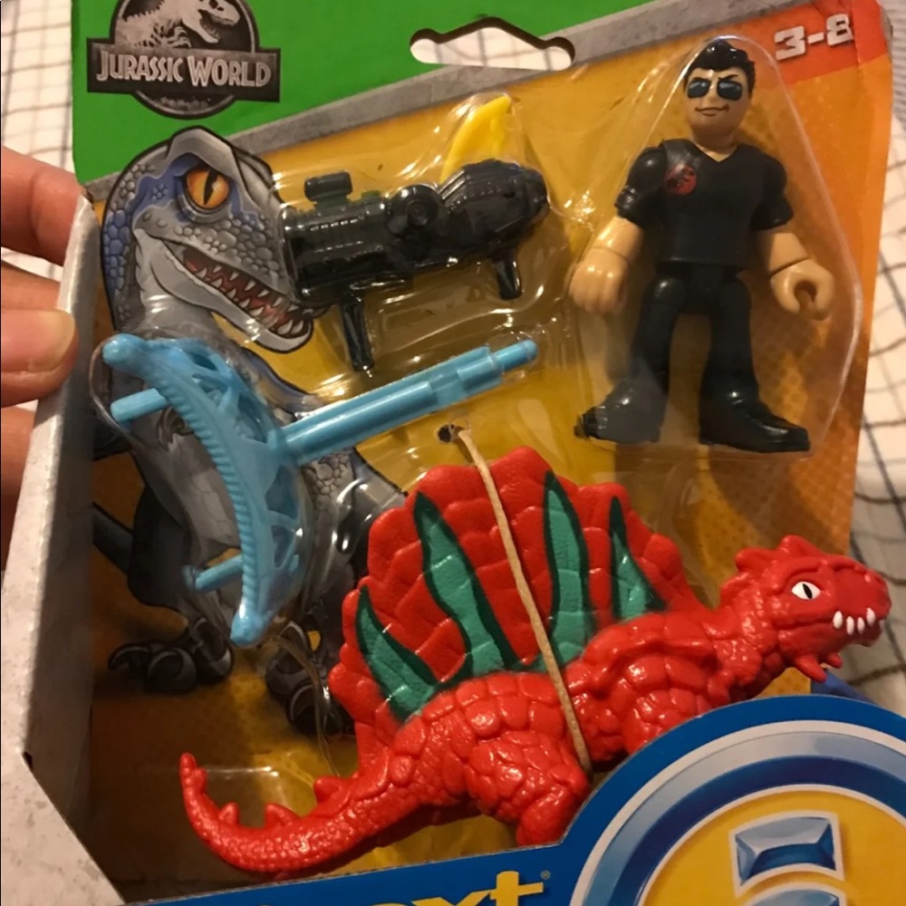 Imaguinext Malcolm and Dimetrodon